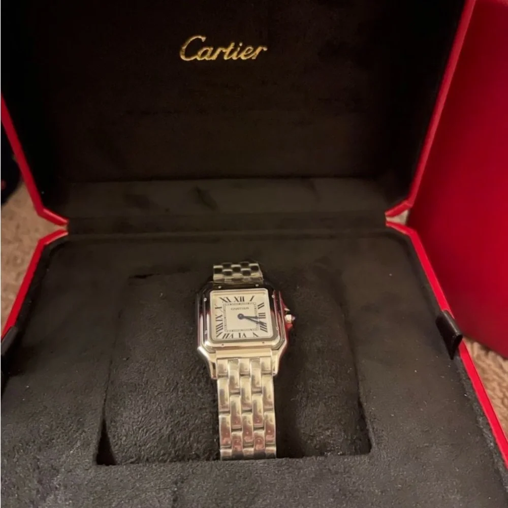 Cartier Silver Watch - Picture 1 of 2